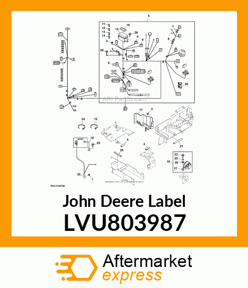 LABEL, FUSE LVU803987