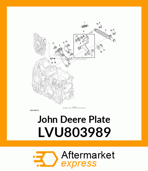 PLATE, SENSOR LVU803989