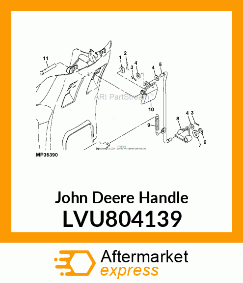 LEVER,CRUISE CONTROL LVU804139