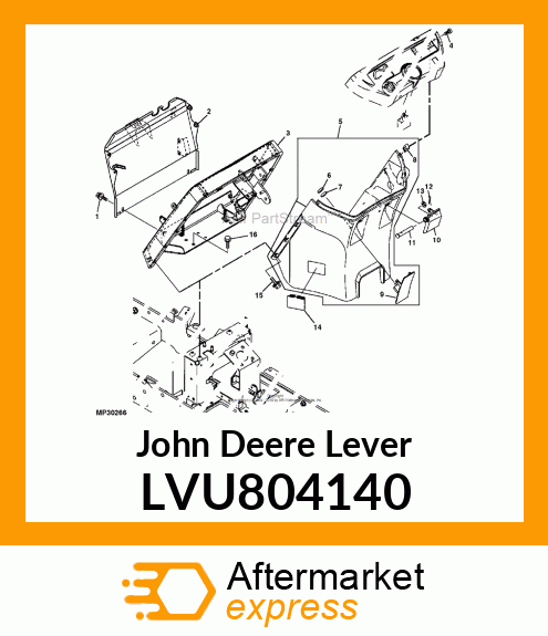 LEVER, PARKING LVU804140