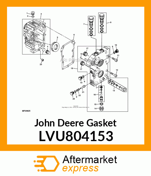 GASKET, GASKET, CASE LVU804153