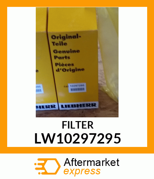 FILTER, REPLACEMENT LW10297295
