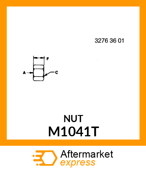 NUT COUPLING M1041T