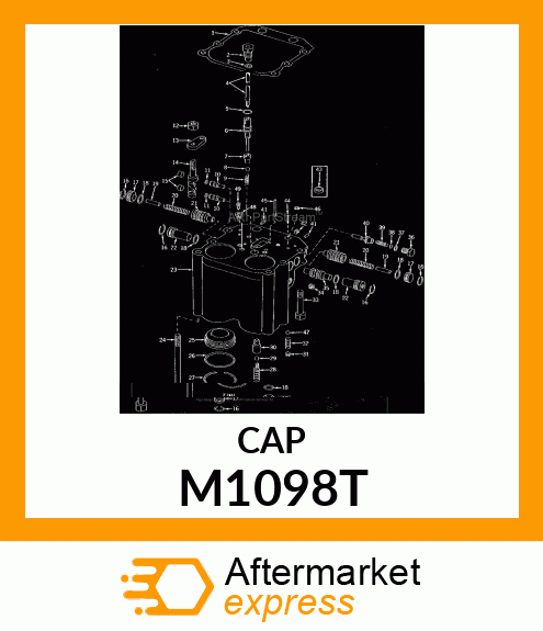 PLUG (WATER PUMP HOUSING) M1098T