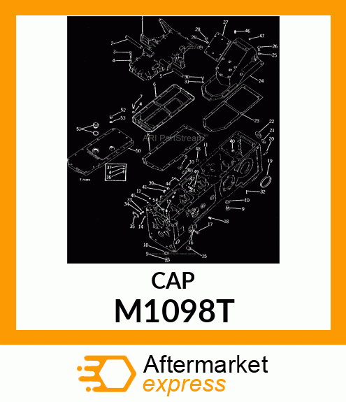 PLUG (WATER PUMP HOUSING) M1098T