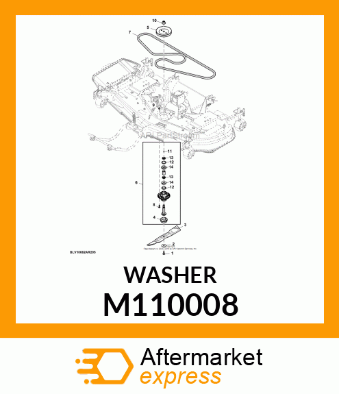 BUSHING, SEAL M110008