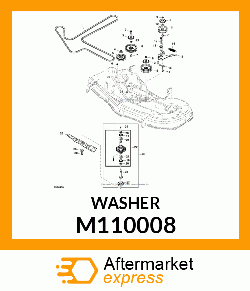 BUSHING, SEAL M110008