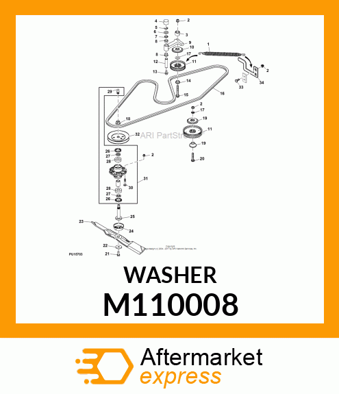 BUSHING, SEAL M110008