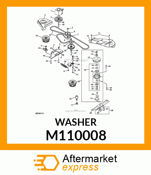 BUSHING, SEAL M110008