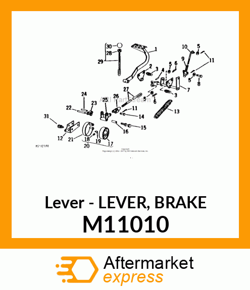 Lever M11010