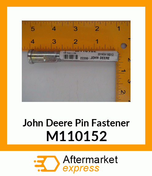 PIN, DEPTH STOP M110152