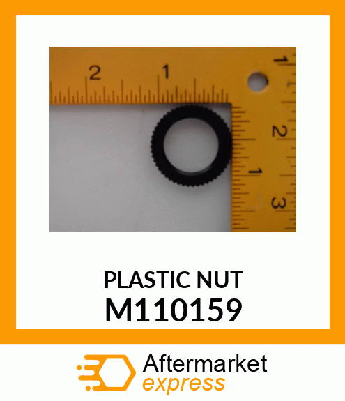 NUT, KNURLED M110159