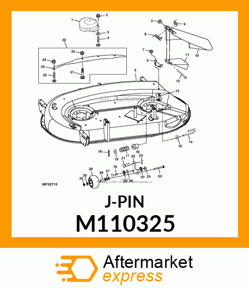 PIN, "J" M110325