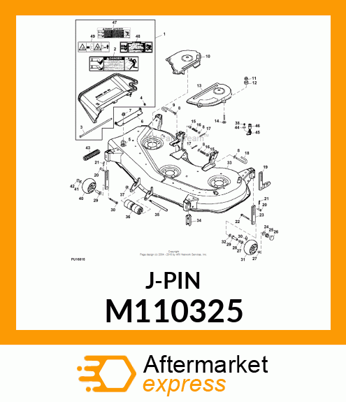 PIN, "J" M110325