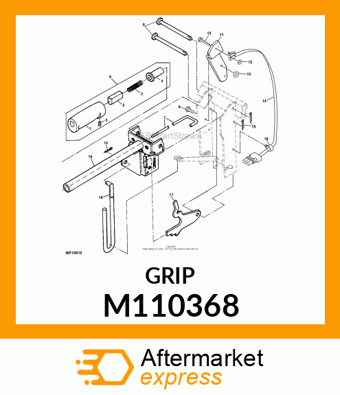 GRIP, LIFT HANDLE M110368