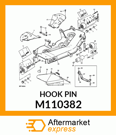 PIN FASTENER M110382