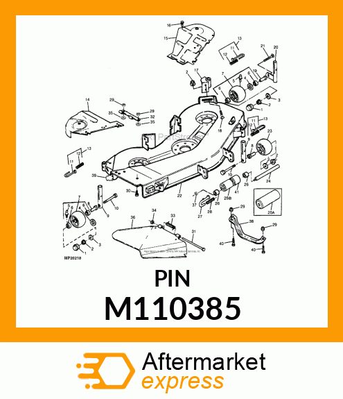 SHAFT, GAGE (PLATED) M110385