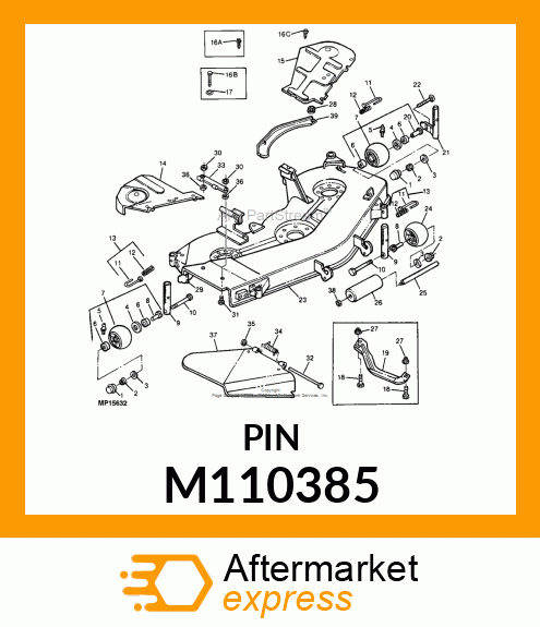 SHAFT, GAGE (PLATED) M110385