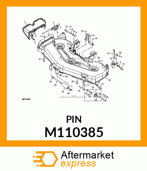 SHAFT, GAGE (PLATED) M110385