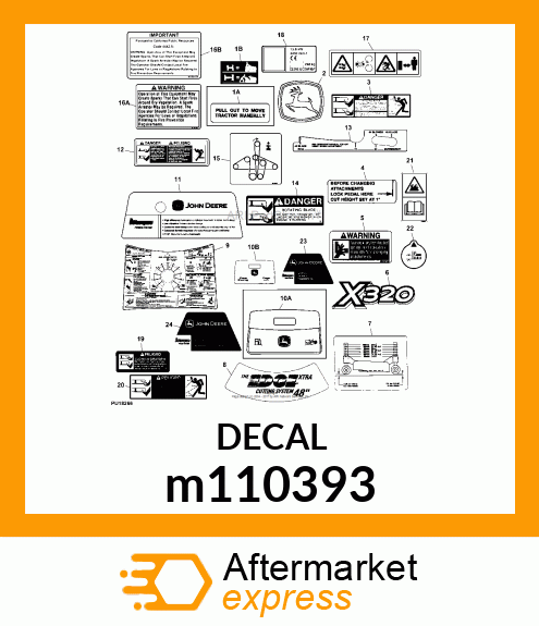 LABEL, TOW VALVE m110393