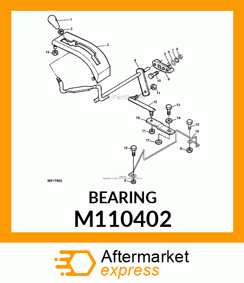 BEARING, SHIFT LINKAGE M110402