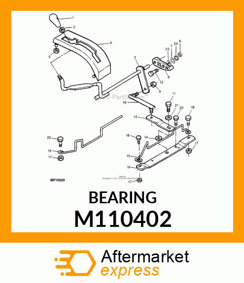 BEARING, SHIFT LINKAGE M110402