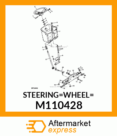 Steering Wheel M110428