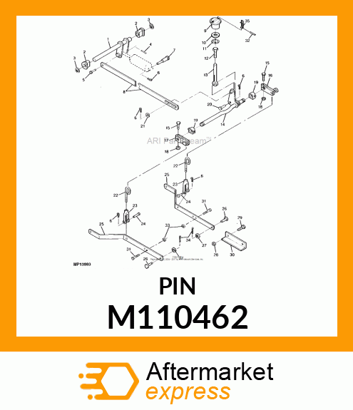 PIN FASTENER M110462