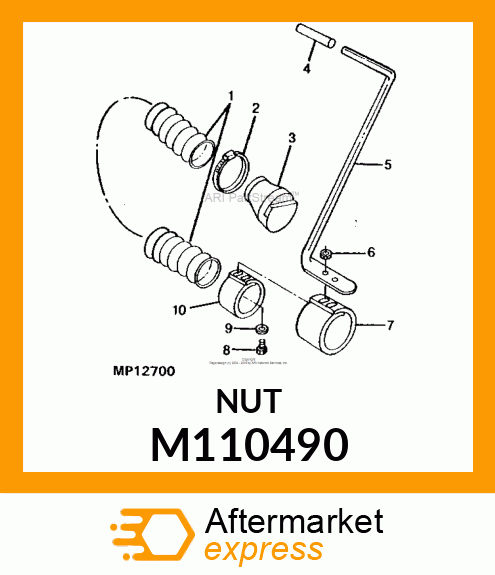 Nut M110490