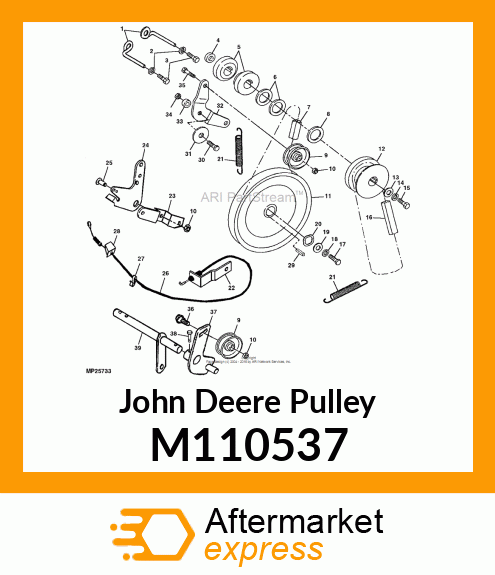 IDLER PULLEY (1.88 OD) M110537