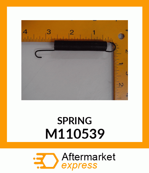 SPRING, IDLER TRACTION DRIVE M110539