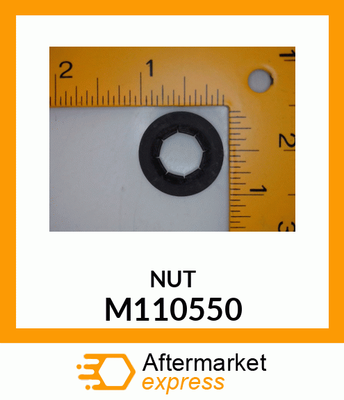 NUT, PUSH ON 1/2" M110550