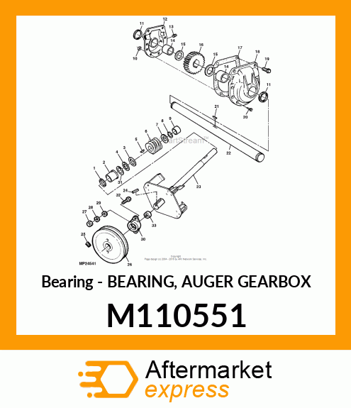 Bearing M110551