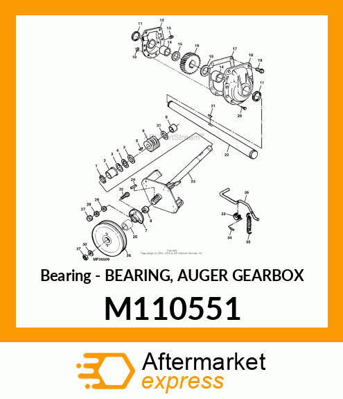 Bearing M110551