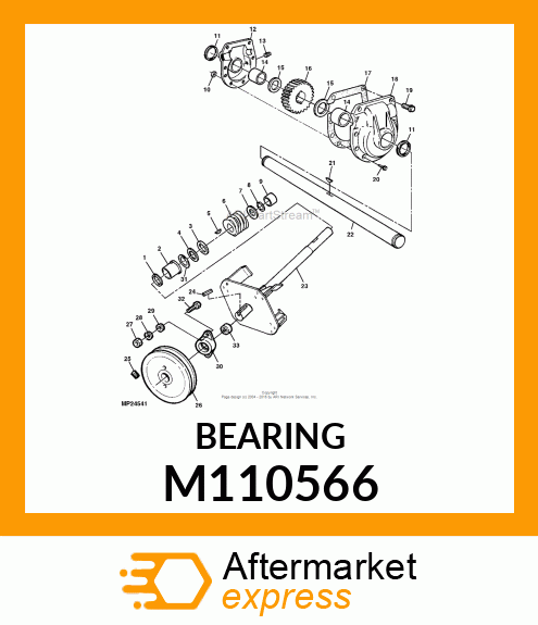 Bearing M110566