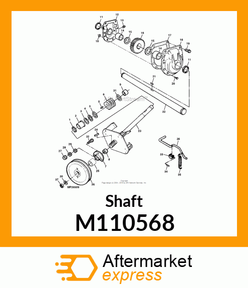 Shaft M110568