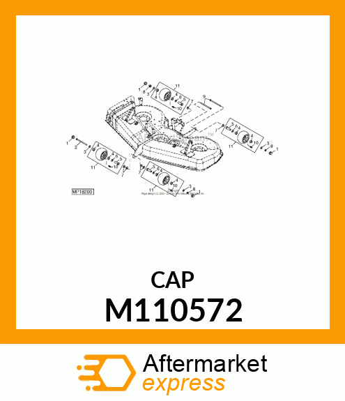 CAP, HUB M110572
