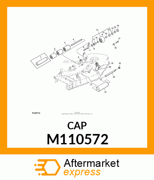 CAP, HUB M110572