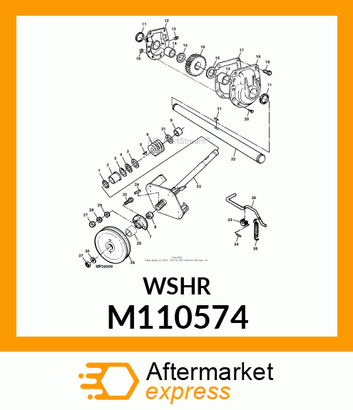 Washer M110574