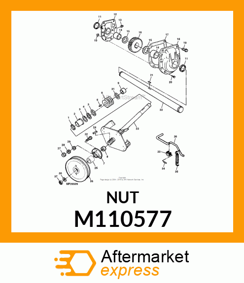 NUT M110577