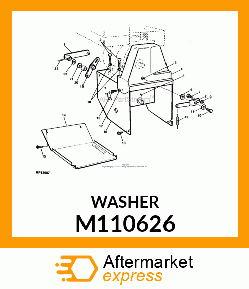 Washer M110626