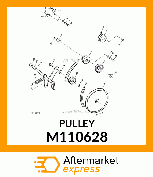 Pulley M110628