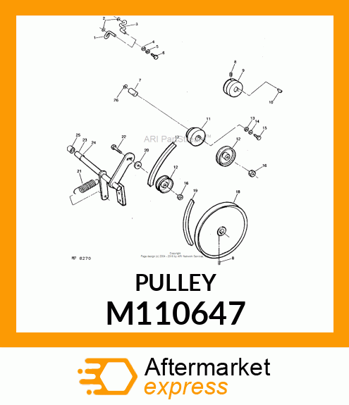 Pulley M110647