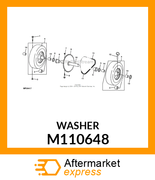 Washer M110648