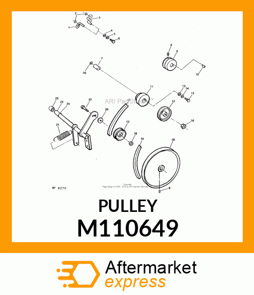 Pulley M110649