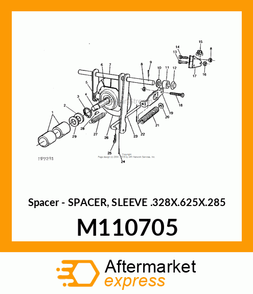 Spacer M110705