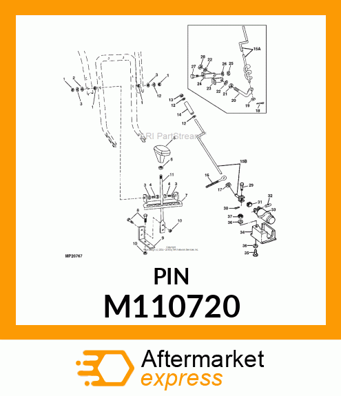 UNIVERSAL PIN M110720