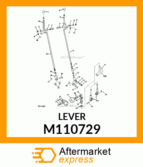 Lever M110729