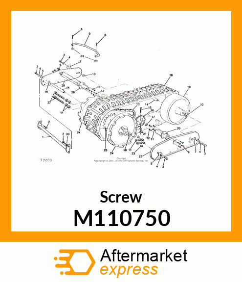 Screw M110750