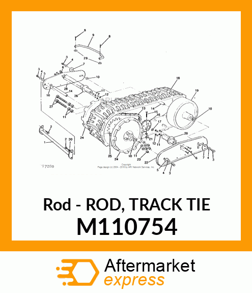 Rod M110754